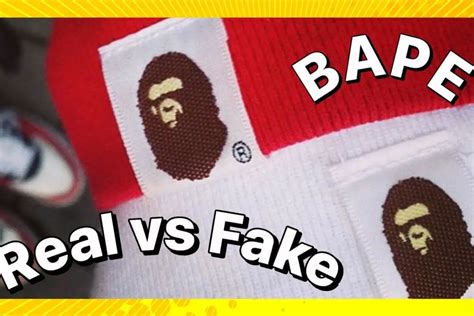 bape real vs fake